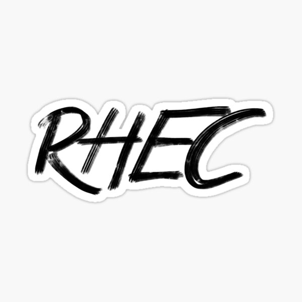 "RHEC // Commission" Sticker for Sale by themadelinerock Redbubble