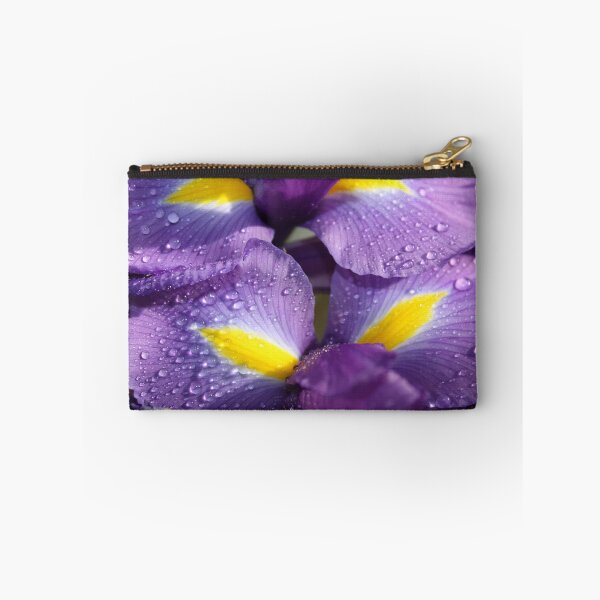 Item preview, Raindrops on Purple Iris Flowers designed and sold by Robin King.