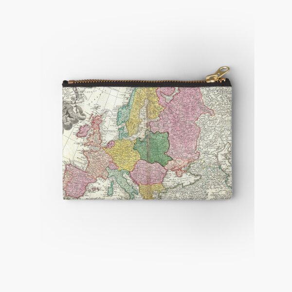 Item preview, Vintage Map of Europe (1743) designed and sold by BravuraMedia.