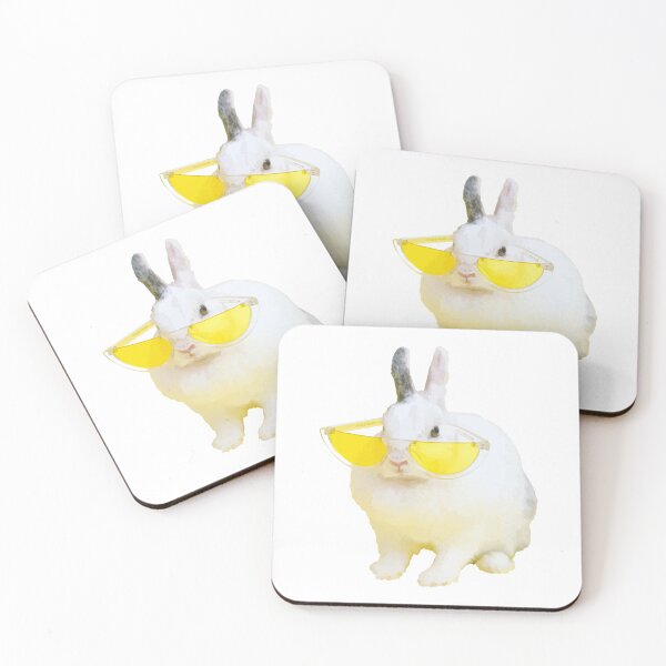 Item preview, Bad bunny, yellow glasses designed and sold by marina ralston.