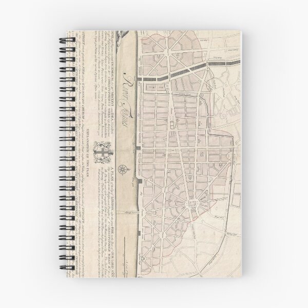 Item preview, Vintage Map of London England (1744) designed and sold by BravuraMedia.