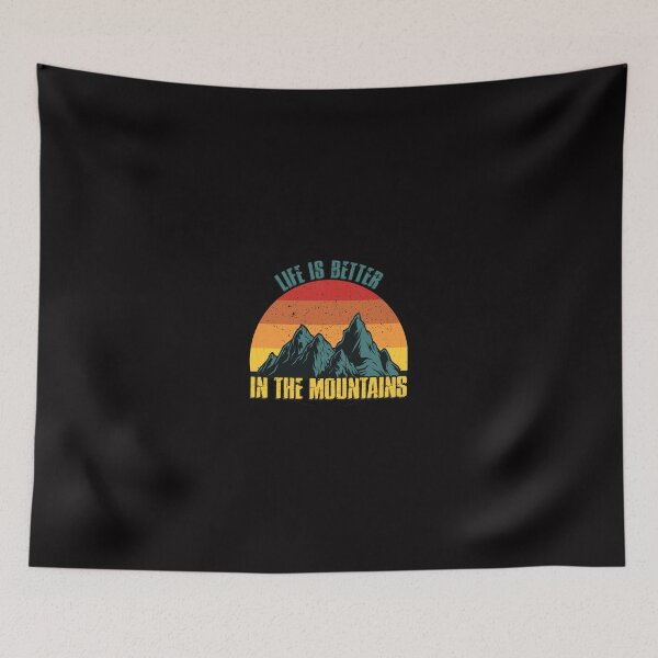 Item preview, life is better in the mountains  designed and sold by DynastyArt.