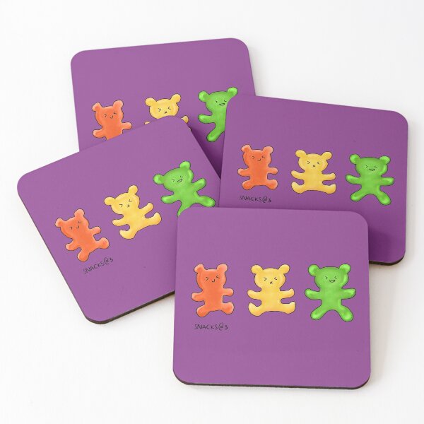 Item preview, Gummy Bear Buddies Trio designed and sold by Snacks-At-3.