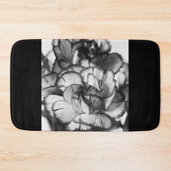 Item preview, White and red Carnation bw designed and sold by Jouko Lehto Photography.