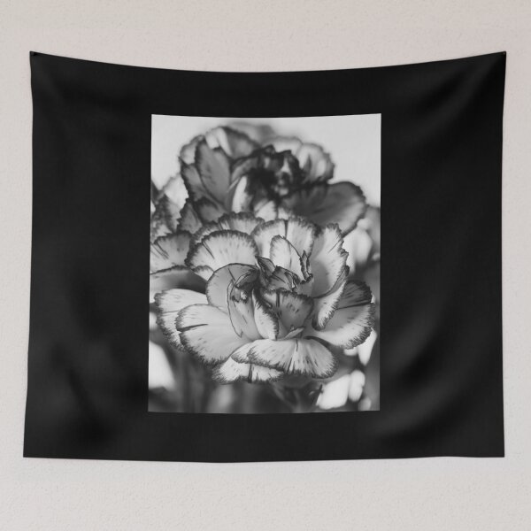Item preview, White and red Carnation bw designed and sold by Jouko Lehto Photography.
