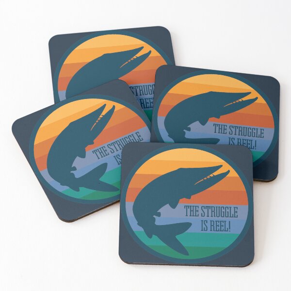Item preview, Musky The Struggle is Reel! designed and sold by gstrehlow2011.