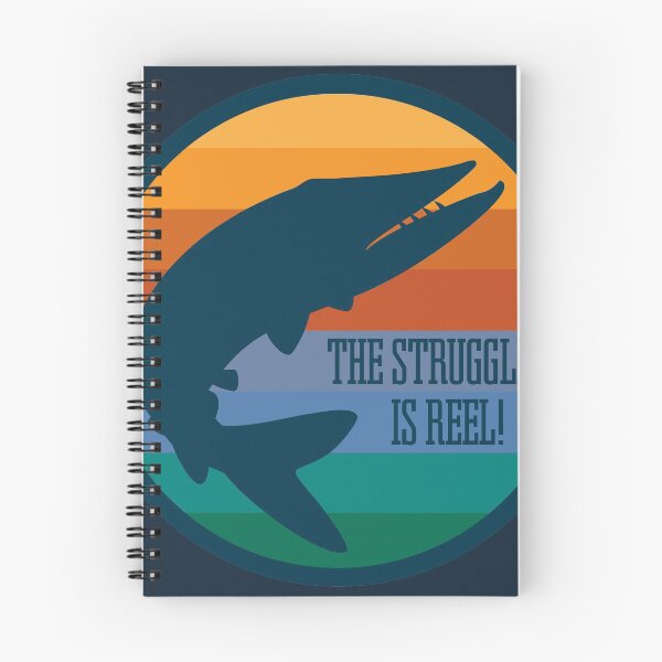 Item preview, Musky The Struggle is Reel! designed and sold by gstrehlow2011.