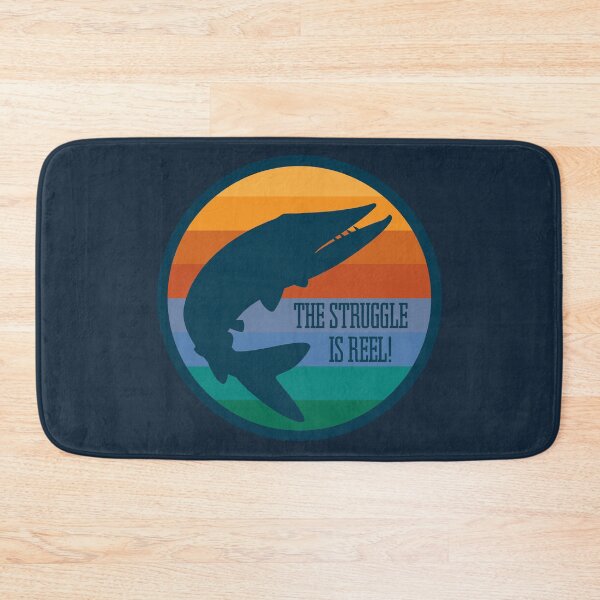 Item preview, Musky The Struggle is Reel! designed and sold by gstrehlow2011.