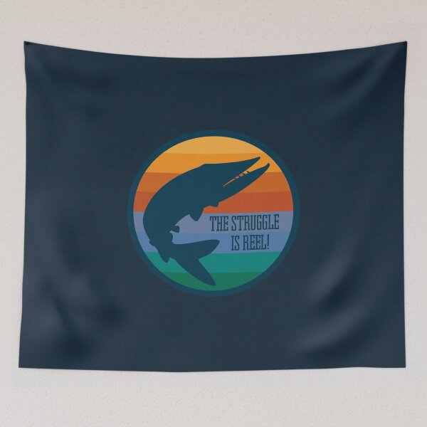 Item preview, Musky The Struggle is Reel! designed and sold by gstrehlow2011.