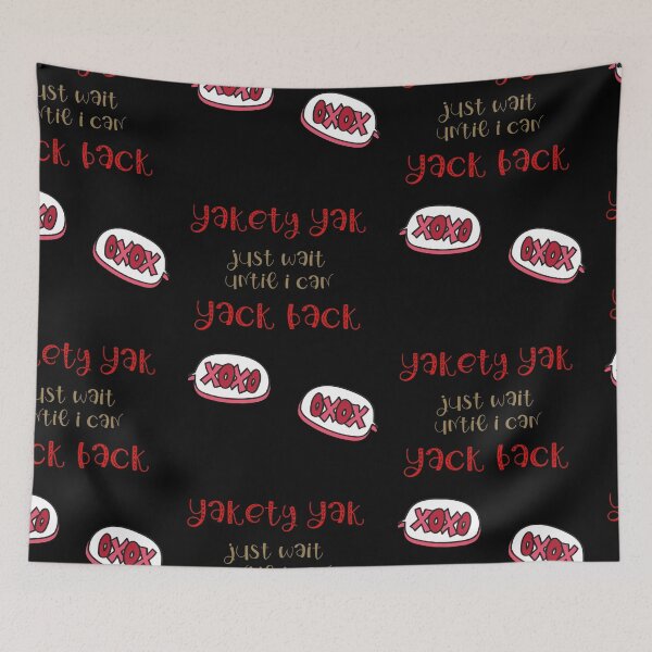 Item preview, yackaty yak just cant wait until i can yack back designed and sold by amy greaves.