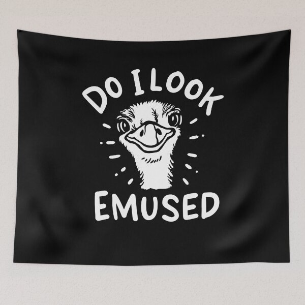 Item preview, Do I Look Emused - Emu Bird designed and sold by Sandra78.