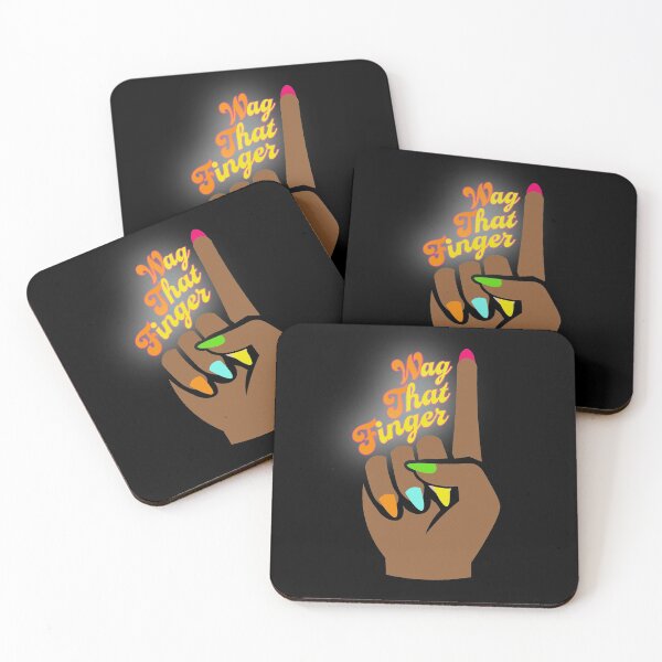 Item preview, "Wag That Finger" (WTF) designed and sold by TeeTotallers.