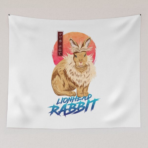 Item preview, Lionhead Rabbit - White designed and sold by ThorReyes.