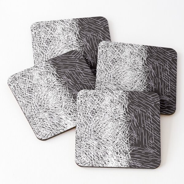 Item preview, Modern design pattern in grey and white with a geometric look designed and sold by Susanna Schorr.