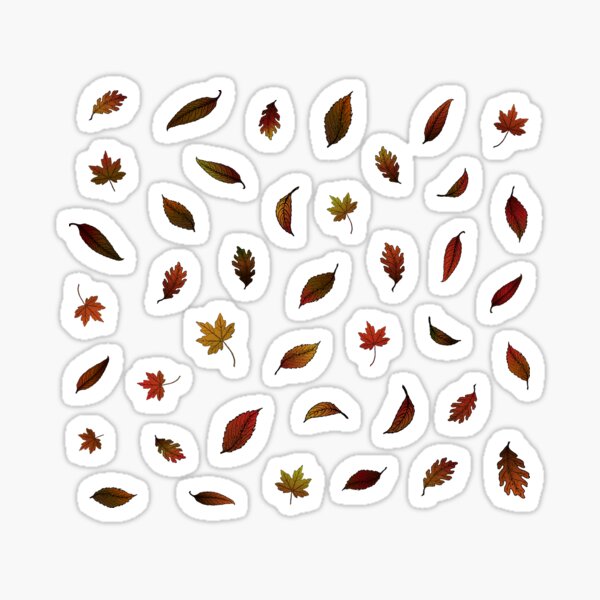 Item preview, Leaf mix - autumn - Pattern designed and sold by jc007.