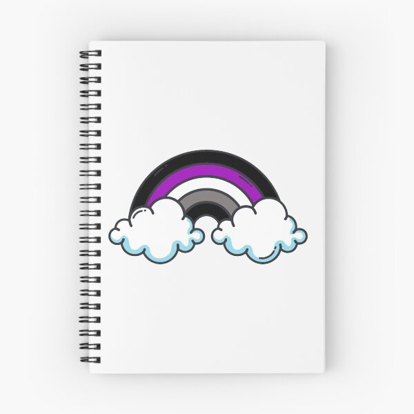 Item preview, Subtle Asexual Pride Rainbow. Asexual rainbow designed and sold by tiredandbored.