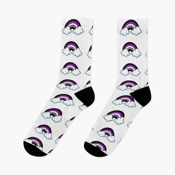 Item preview, Subtle Asexual Pride Rainbow. Asexual rainbow designed and sold by tiredandbored.