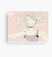 breathe bubbles. Canvas Print