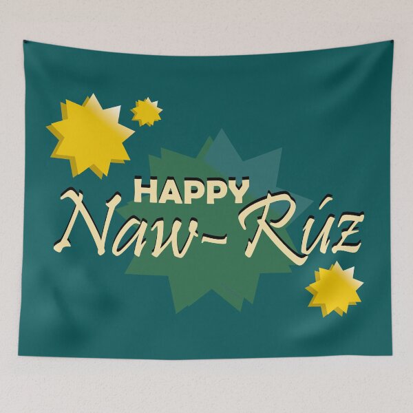 Item preview, Baha'i Naw-Ruz Celebration 9 Point Star designed and sold by RallyPointArt.