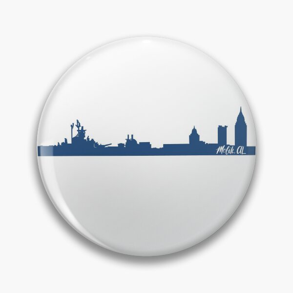 Item preview, Mobile, AL Skyline designed and sold by MasonRoseArt.