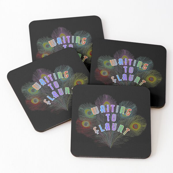 Item preview, "Waiting To Flaunt" (WTF) designed and sold by TeeTotallers.