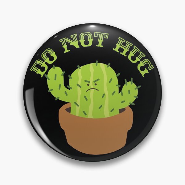 Item preview, No Hugging Cactus designed and sold by LilWildflowers.