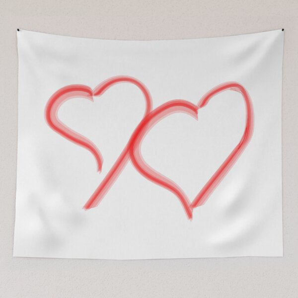 Item preview, Red Double Heart  designed and sold by Anvin Peeter.