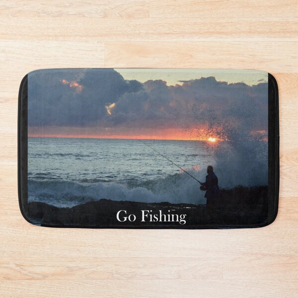Item preview, Love Fishing - Go Fishing designed and sold by SaltySurfgirl.