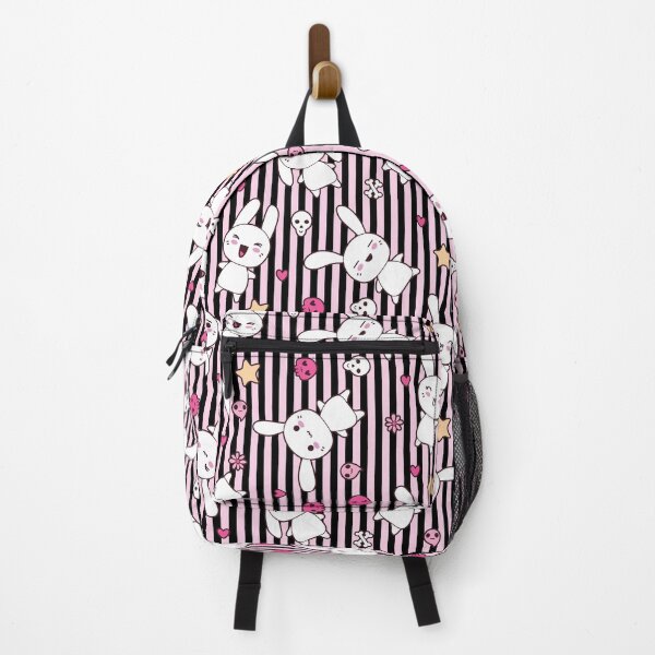 Item preview, Funny Skull Bunny Crossbones Kawaii Gamer Girl Aesthetic Pastel Goth designed and sold by GGDesignArt.