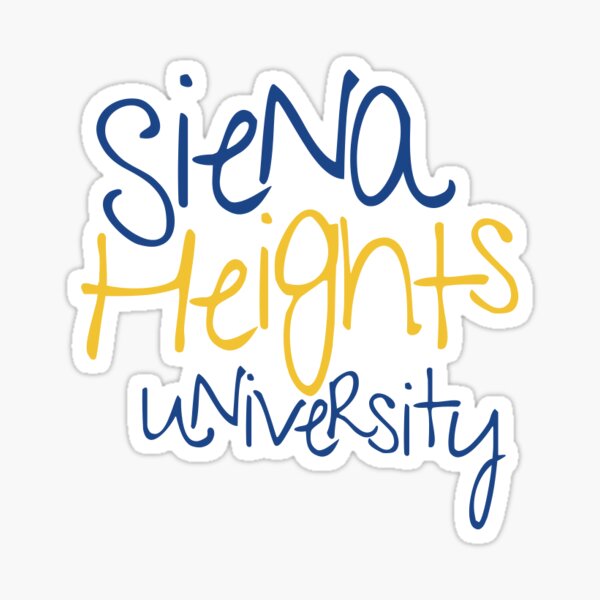 Women's Blue Siena Heights Saints Athletics Pullover Hoodie