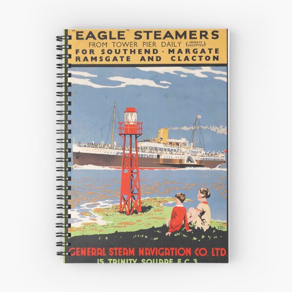 Item preview, Eagle Steamers - Harry Hudson Rodmell - 1932 designed and sold by CJET.