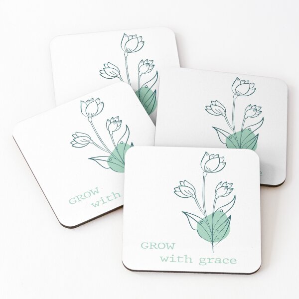 Item preview, Grow with grace flower  designed and sold by AstroShop1.