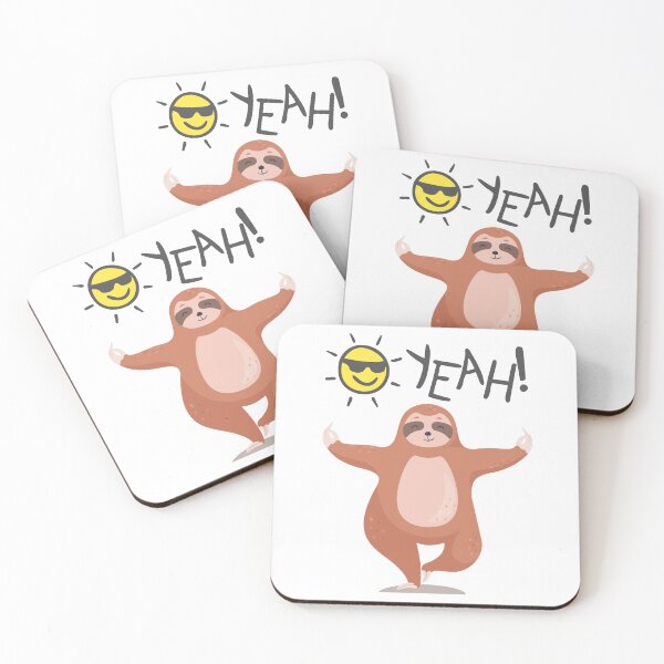 Item preview, Sloth Yoga designed and sold by speakupandshine.