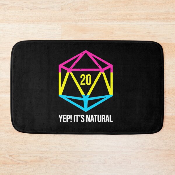 Item preview, It’s Natural 20 Pansexual Flag Pride LGBT Right Saying designed and sold by CarleyBatz.