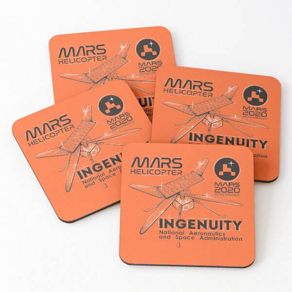 Item preview, Ingenuity NASA (*for light coloured shirts only*) designed and sold by ARover.