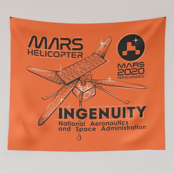 Item preview, Ingenuity NASA (*for light coloured shirts only*) designed and sold by ARover.