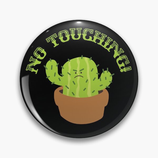 Item preview, No Touching! Cactus designed and sold by LilWildflowers.