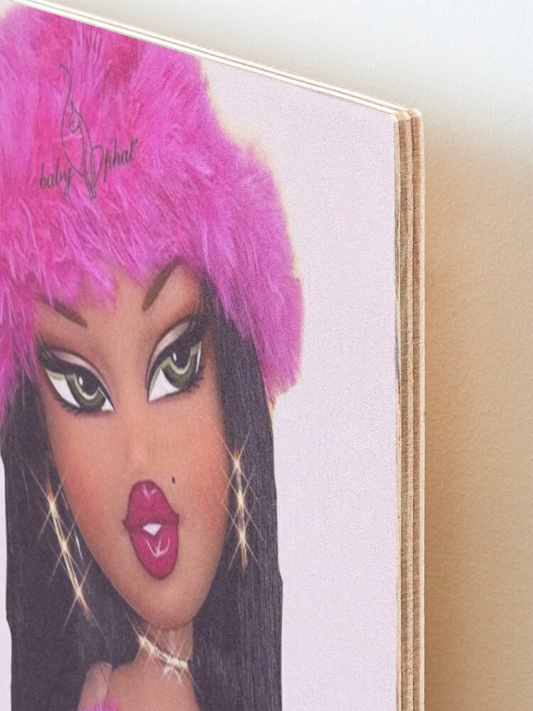 AESTHETIC Y2K PINK BRATZ Mounted Print for Sale by Angela Aurel