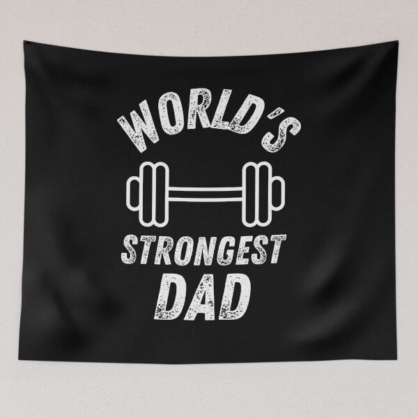 Item preview, World's Strongest Dad Happy Father's Day designed and sold by LaceRenee.