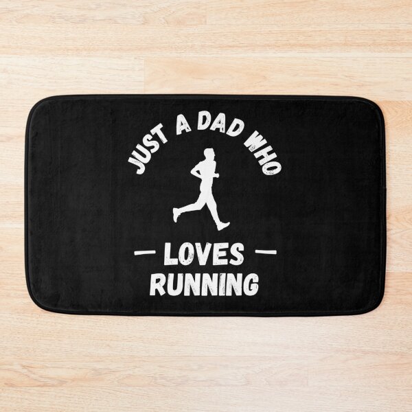 Item preview, Just a dad who loves running designed and sold by TheGreenGoat.