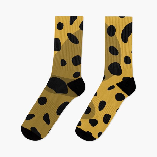 Item preview, Black and yellow cheetah spots pattern design designed and sold by TheWalnut.