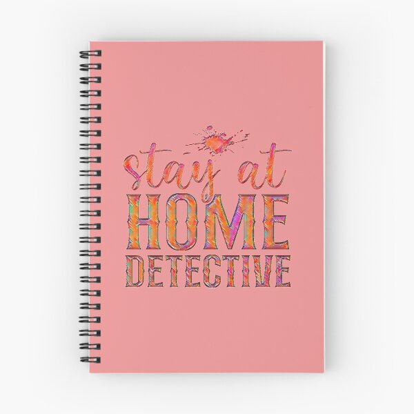 Item preview, Stay At Home Detective  - red version designed and sold by CristalleLisa.