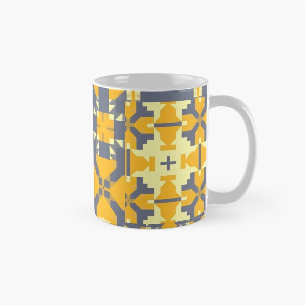 Item preview, Ultimate Gray and Bright Yellow Geometry Pattern designed and sold by Patricia Ramsauer.