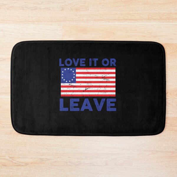 Item preview, Love It Or Leave Betsy Ross American Flag designed and sold by CarleyBatz.