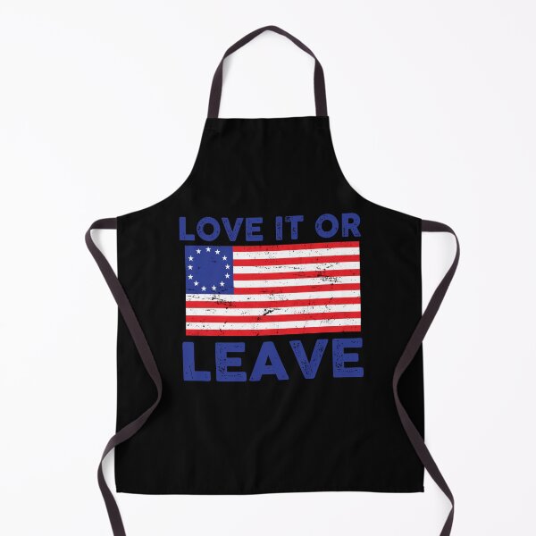 Item preview, Love It Or Leave Betsy Ross American Flag designed and sold by CarleyBatz.