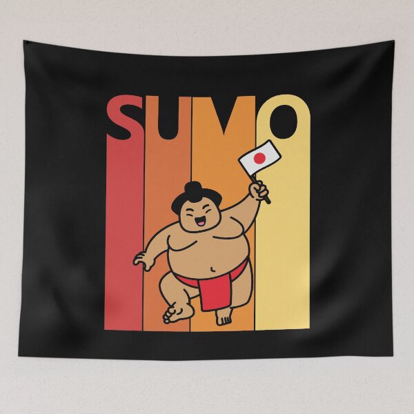 Item preview, Vintage Retro Sumo designed and sold by paulveri.