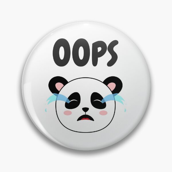 Item preview, Oops Panda designed and sold by speakupandshine.