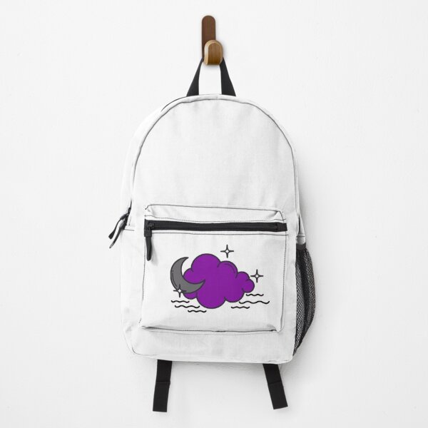 Item preview, Subtle Asexual Pride Moon and Cloud designed and sold by tiredandbored.