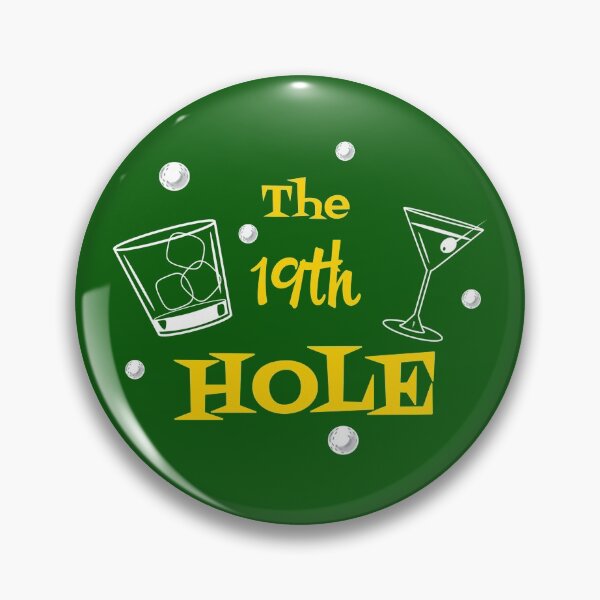 Item preview, The 19th Hole Golf Graphic designed and sold by FionaStokes.