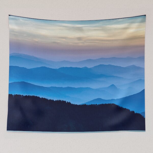 Item preview, Mountain Highland Landscape View Nature Fog  designed and sold by DanielCarvalho2.